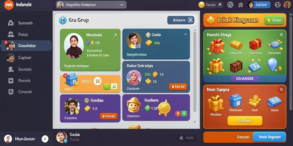 Tangkapan layar menampilkan avatar kustomisasi pemain.