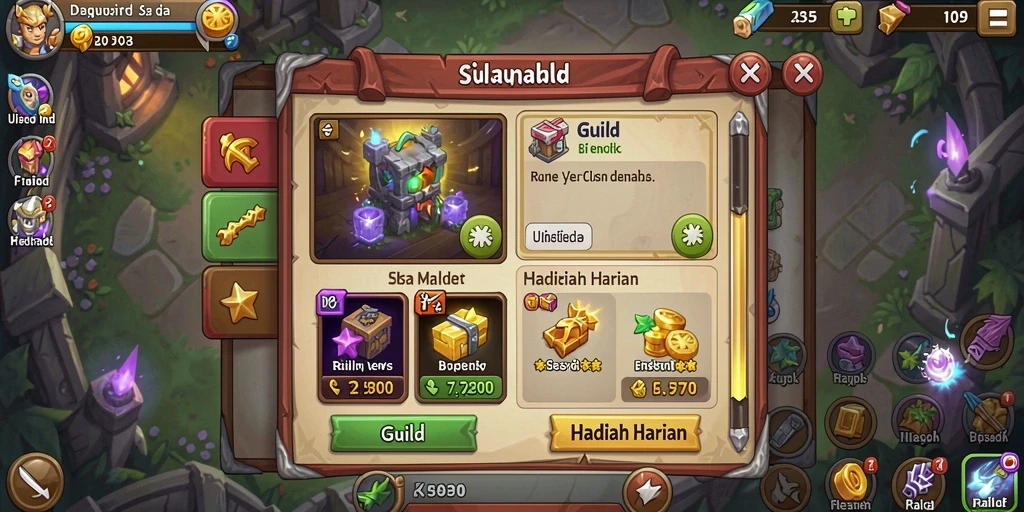 Tampilan menarik dari game HAJAR777.