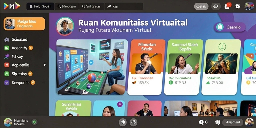 Tampilan grafis yang memukau dan penuh warna.