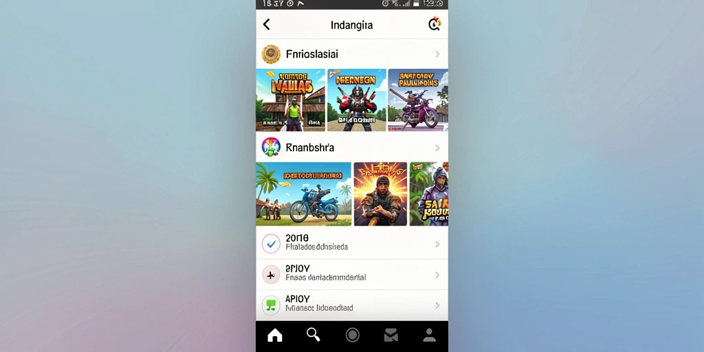 Screenshot menunjukkan tampilan menu utama IN88 yang menarik.