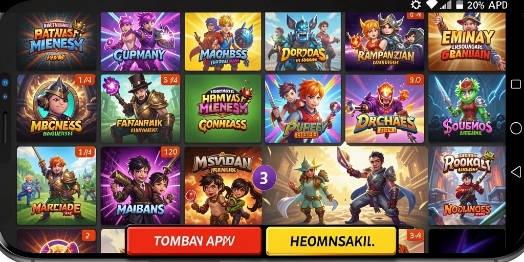 Tampilan antarmuka JKTOK yang menarik dan user-friendly.