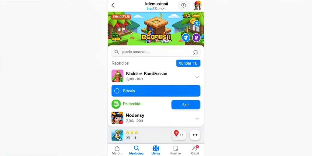Screenshot menampilkan grafis yang memukau di OCATOTO.