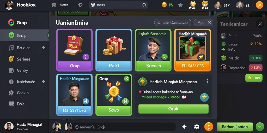 Tampilan antarmuka yang menarik dan mudah digunakan.