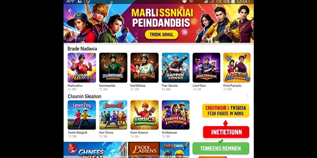 Tangkapan layar ini menunjukkan grafis menawan dari RAJASTAR.