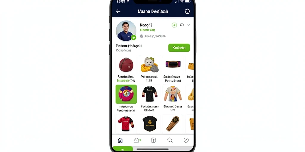 Tampilan antarmuka utama yang intuitif.
